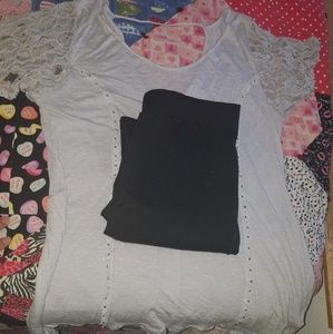 Shirt and Leggings Combo